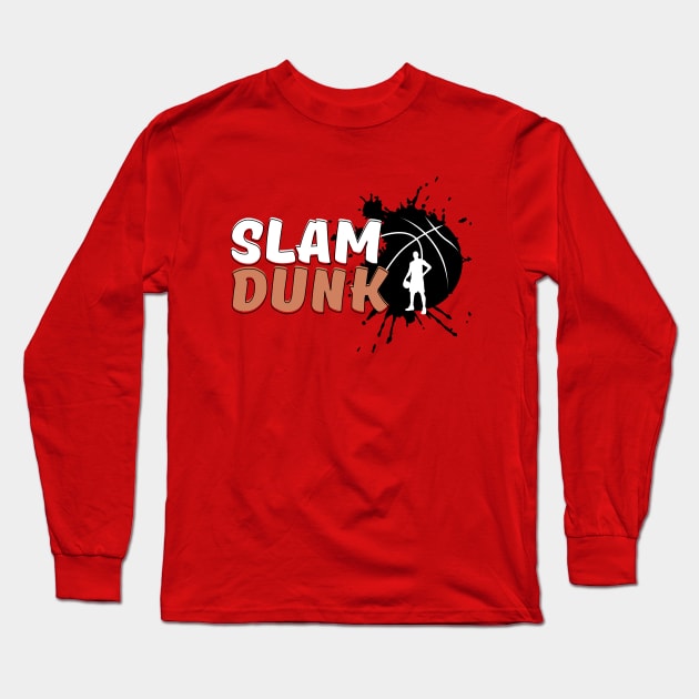 slam dunk Long Sleeve T-Shirt by mksjr